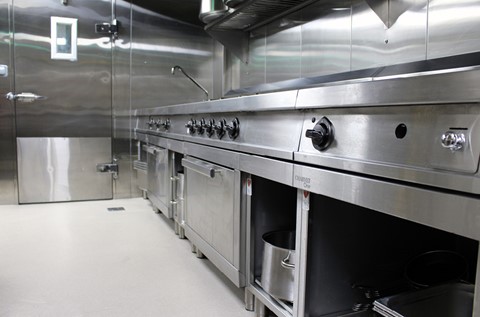 Luxury Restaurant Coats Kitchen with Flowfast Quartz